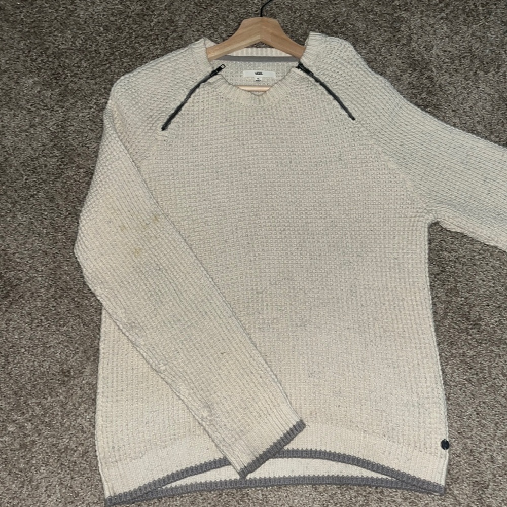 vans sweater with zips